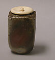 Tea jar, Pottery (Bizen ware), Japan
