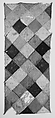 Embroidered Patchwork Panel, Silk needle-loop embroidery over gilt paper on simple gauze silk, silk damask, silk satin, and plain weave silk, China