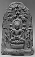 Buddha Seated Under the Bodhi Tree, Terracotta, Thailand (Buriram province, Prakhon Chai)