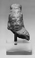 Head of a Female, Terracotta, India