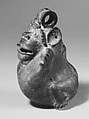 Pellet Bell in the Form of a Monkey, Bronze, Indonesia (Java)