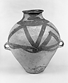Jar (Guan), Earthenware with painted decoration, China