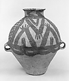 Jar (Guan), Earthenware with painted decoration, China