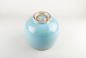 Bowl, Stoneware with blue glaze (Jun ware), China