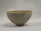 Bowl, Stoneware with light blue glaze (Jun ware), China