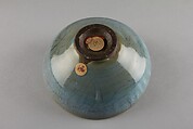 Bowl, Stoneware with splashed glaze (Jun ware), China