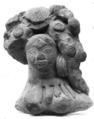 Bust of a Female Deity (Yakshi?), Gray clay, India