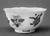 Cup with duck, fish, and flowers, Porcelain painted in overglaze polychrome enamels (Jingdezhen ware), China