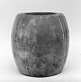 Incense Burner, Clay with finely crackled glaze (Satsuma ware), Japan