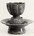 Cup with Stand, Clay, Korea