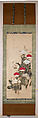 Red and White Poppies, Tawaraya Sōtatsu  Japanese, Hanging scroll; ink and color on paper, Japan