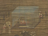 A Beauty, Unidentified artist, Hanging scroll; ink and color on silk, China