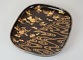 Document Box with Design of Chinese Children at Play, Style of Ogawa Haritsu (Ritsuō) (Japanese, 1663–1747), Colored lacquer, gold and silver foil, mother-of-pearl, ivory, tortoiseshell, and ceramic on black lacquer, Japan