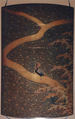 Case (Inrō) with Design of Pheasant on Path (obverse); Two Birds on Tree over Winding River (reverse), Lacquer, roiro, nashiji, gold and coloured togidashi; Interior: fundame, Japan
