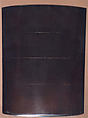 Case (Inrō) with Design of Six Immortal Poets, Kajikawa School, Gold and silver maki-e with black and red lacquer relief and mother-of-pearl inlay; Ojime: bronze Bodhidharma; Netsuke: carved lacquer Chinese children and auspicious symbols, Japan