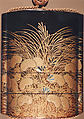 Case (Inrō) with Design of Wild Carrot and Autumn Grasses, Lacquer, roiro, nashiji, gold hiramakie, aogai inlay; Interior: nashiji and fundame, Japan