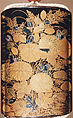 Case (Inrō) with Design of Flowering Hagi, Chrysanthemum and Autumn Grasses, Lacquer, roiro, gold hiramakie, takamakie, kirigane, gold foil, aogai; Interior: nashiji and fundame, Japan