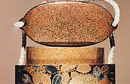 Case (Inrō) with Design of Flowering Hagi, Chrysanthemum and Autumn Grasses, Lacquer, roiro, gold hiramakie, takamakie, kirigane, gold foil, aogai; Interior: nashiji and fundame, Japan