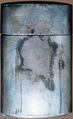 Case (Inrō) with Design of Sage beside a Waterfall (obverse); Tiger beside Rocks and Maple Tree (reverse), Metal, brass, sentoku metal, incised, openwork, various applied metals
Interior: silver metal, Japan