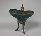 Sacrificial Vessel, Cloisonné enamel on gilt copper, China