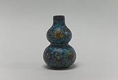 Gourd-Shaped Vase, Cloisonné enamel, China