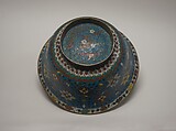 Bowl, Cloisonné enamel on gilt copper, China