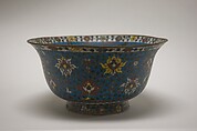 Bowl, Cloisonné enamel on gilt copper, China