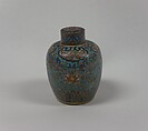 Covered Jar, Cloisonné enamel, China