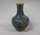 Vase, Cloisonné enamel on copper, China