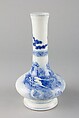 Vase with dragon, Porcelain painted in underglaze cobalt blue (Jingdezhen ware), China