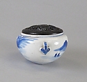 Bird Cup, Porcelain decorated in underglaze blue, China