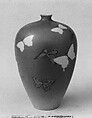 Vase with Butterflies

, Katō Tomotarō  Japanese, Porcelain with underglaze blue, overglaze pink and white slip, Japan