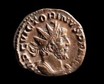 Coin from the Reign of Emperor Victorinus, Copper alloy, Germany (Cologne)
