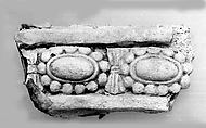 Fragment of a Relief, Stucco, Central Asia