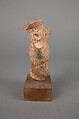 Fragment of a Monkey, Terracotta, Central Asia