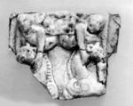 Fragment of a Relief, Stucco, Central Asia