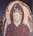 Buddha, Water-based pigment on mud plaster, Xinjiang Uyghur Autonomous Region