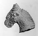 Head of Horse or Camel, Terracotta, Central Asia