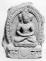 Votive Plaque, Clay, Tibet
