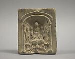 Votive tablet, Earthenware, China