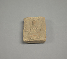 Votive Plaque with Seated Buddhas, Terracotta, Tibet