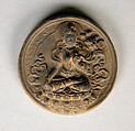 Votive Plaque with White Taras, Gray clay, Tibet