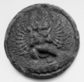 Votive Plaque, Red clay, Tibet