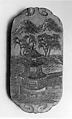The Tower Surrounded by Green, Workshop of Jian Guzhai (Chinese,), Ink, China