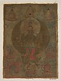 Panel from Painting of a Thousand-Armed Guanyin, Color on silk, Tibet