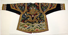 Theatrical armor with dragons, Silk and metallic thread tapestry (kesi), China