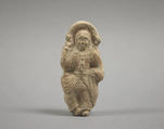Figure of an actor(?), Unglazed pottery, China