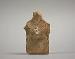 Figure of Luohan, Unglazed pottery, China