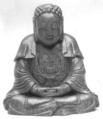 Figure of Buddha, Lapis lazuli, China