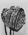 Court Headdress, Gold, gilt metal, natural and artificial stones, China